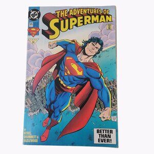 The Adventures Of Superman #505 1993 DC Comic Collector Bagged Boarded